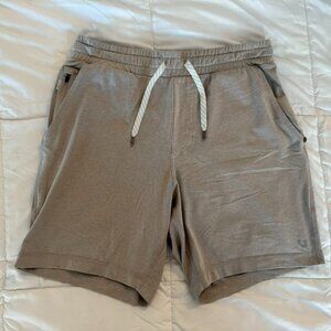 Vuori Ponto Short Men's Dreamknit Color Dark Salt Heather Size Small